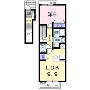 ヴィラ サンフォレストの間取り画像