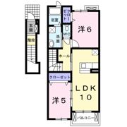 ミルキーⅢの間取り画像