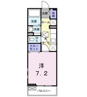カムヒトウカBの間取り画像