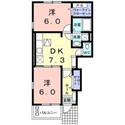 サンサニー出花の間取り画像