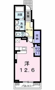 グラン ブルⅡの間取り画像