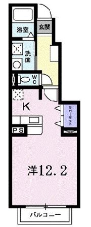 サニーコートY・Hの間取り画像