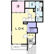 プロムナードRの間取り画像