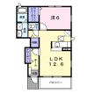 M．Kマンション Ⅷの間取り画像