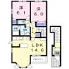 グレイスフルレジデンスBの間取り画像