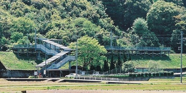 近くの喜多駅まで650m（徒歩9分）