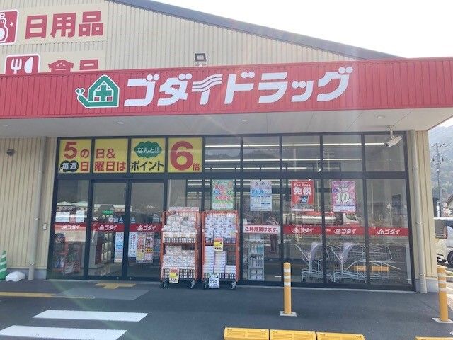 近くのゴダイドラッグ 宮津店まで1,600m（徒歩20分）