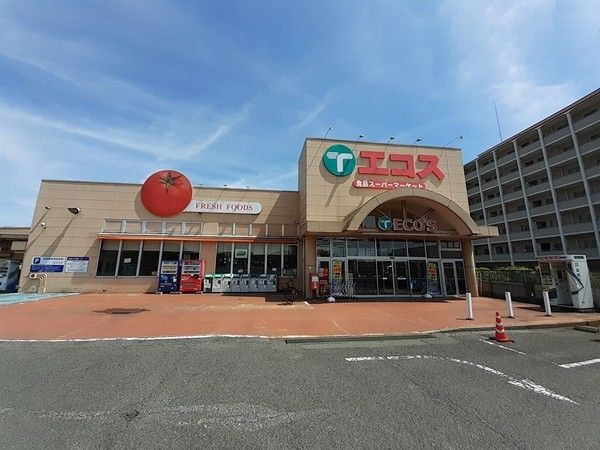 近くのエコスまで220m（徒歩3分）