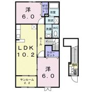 パークサイド カレート Cの間取り画像