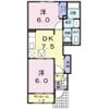 パークサイド カレート Dの間取り画像