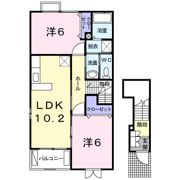 メゾンドリカムⅣの間取り画像