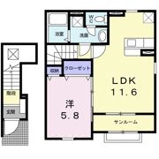 ペルラⅠの間取り画像