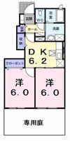ビッグ シャトーAの間取り画像