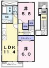 ビッグ シャトーAの間取り画像