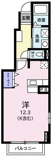 ベル フィオーレ Ⅲの間取り画像