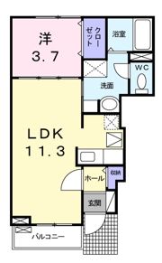 ベルサンコントの間取り画像