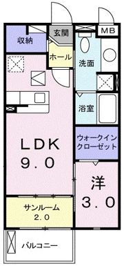 メゾン・ド・ユーの間取り画像