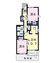 グランシャトーの間取り画像