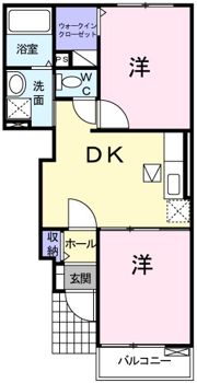 ソレイユ 1の間取り画像