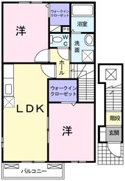 ソレイユ 1の間取り画像