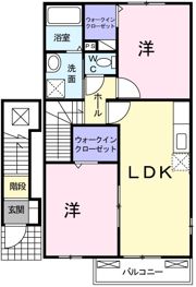 ソレイユ 2の間取り画像