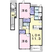 GARDEN 泉の間取り画像