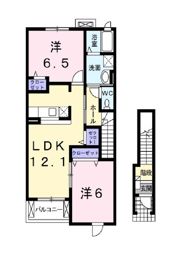 シェーネ・パラッツオBの間取り画像