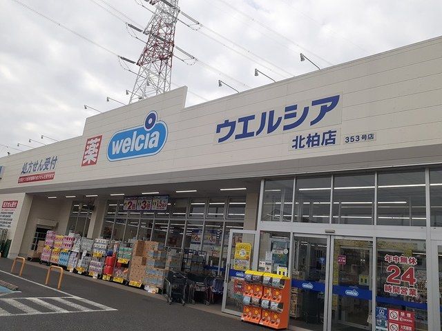 近くのウェルシア　北柏店まで1,948m（徒歩25分）