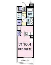 シャトーエクセランの間取り画像