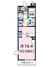シャトーエクセランの間取り画像