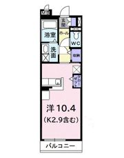 シャトーエクセランの間取り画像
