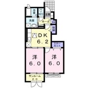 フィオレンテAの間取り画像
