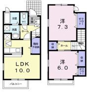 ラ フォレスタ Ⅰの間取り画像