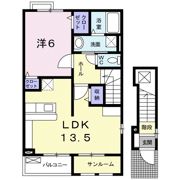 クラールの間取り画像