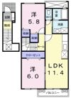 フレイム ハイツの間取り画像