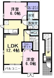プラシードの間取り画像