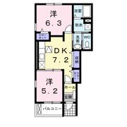 ビサイドアヴェニュ－Aの間取り画像
