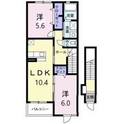 ヴェルデ春日井の間取り画像