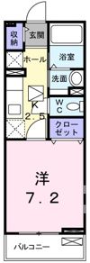 ブライト ジュネスの間取り画像