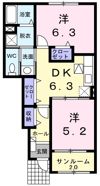 ビサイドミニョンの間取り画像