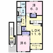 ビサイドミニョンの間取り画像