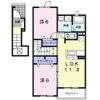 サンリットAの間取り画像