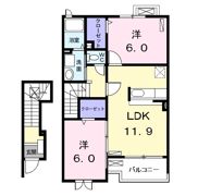 エスペランサ Kの間取り画像