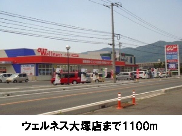 近くのウエルネス大塚店まで1,100m（徒歩14分）