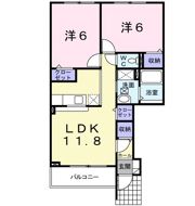 TERRACE HOUSE Nの間取り画像