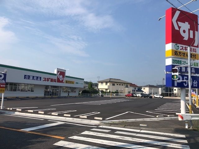 近くのスギドラッグ長草店まで450m（徒歩6分）