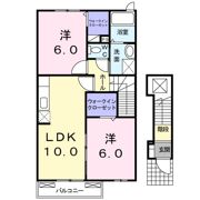 ピース アドバンテージ Ⅰ番館の間取り画像
