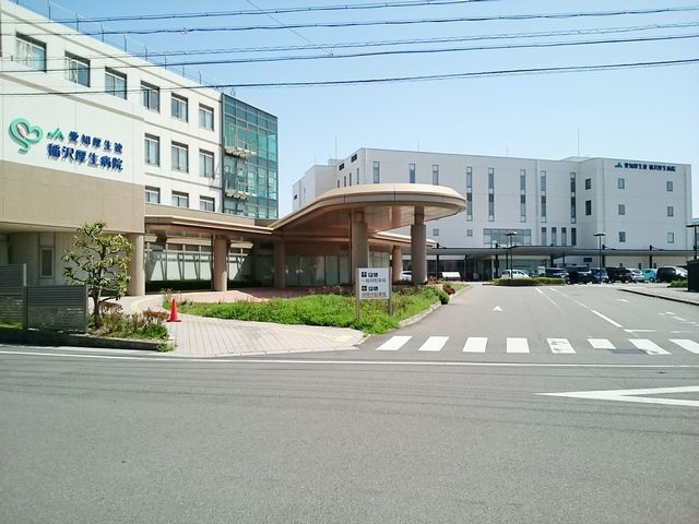 近くの病院まで1,600m（徒歩20分）