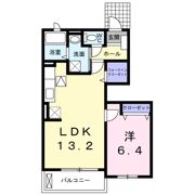 ブライト スクエアAの間取り画像