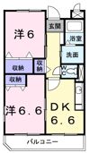 アヴェニュー Kの間取り画像